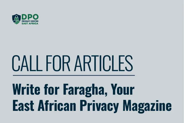 Call for Articles: Write for Faragha magazine